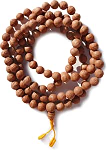 BUDDHAFIGUREN Cadena de oración budista - collar - semillas de Bodhi 13 mm